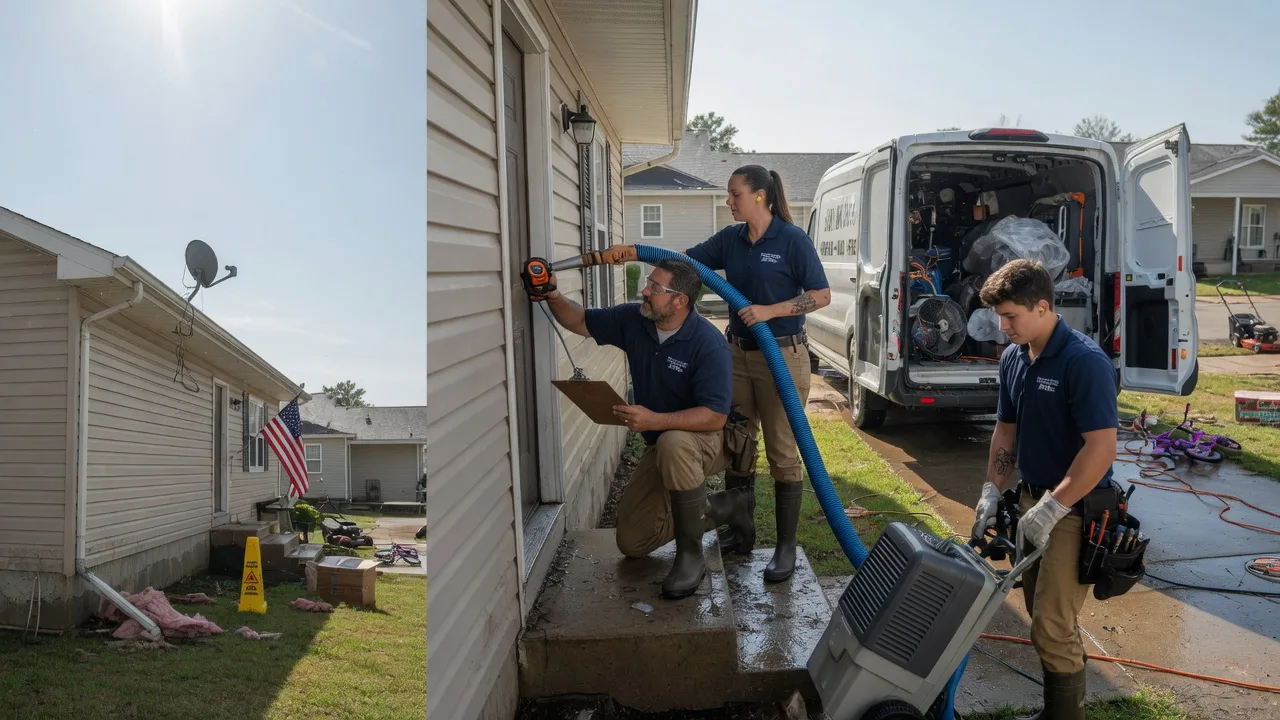 Ceiling Water Damage Restoration in Huson, MT near me